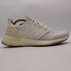 Adidas Ultraboost 20 Triple White Men's Size 10.5 Shoes Sneakers EF1042